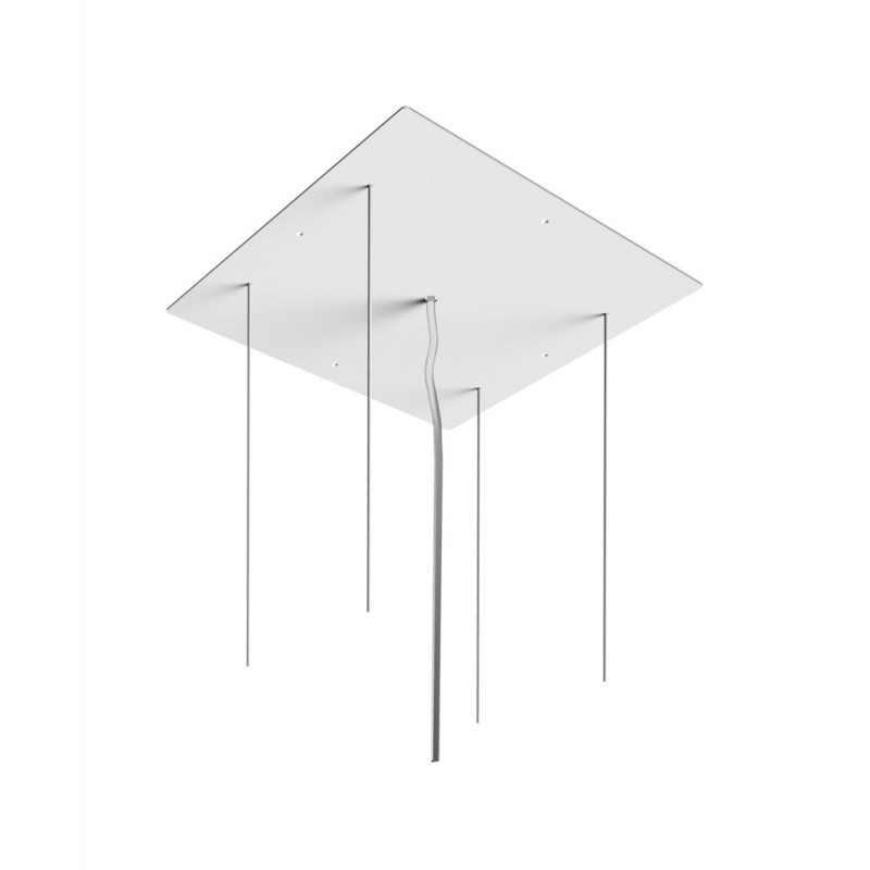 Baraldi Domina Appesa Cappa Cucina Ad Isola Classe A 800 M3/h - Bianca/inox