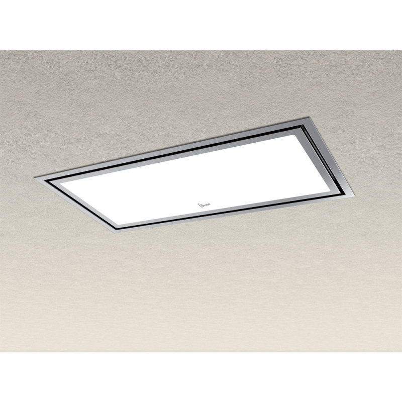 Baraldi Flexia FLAT Cappa cucina da soffitto 90 cm Classe A - Inox