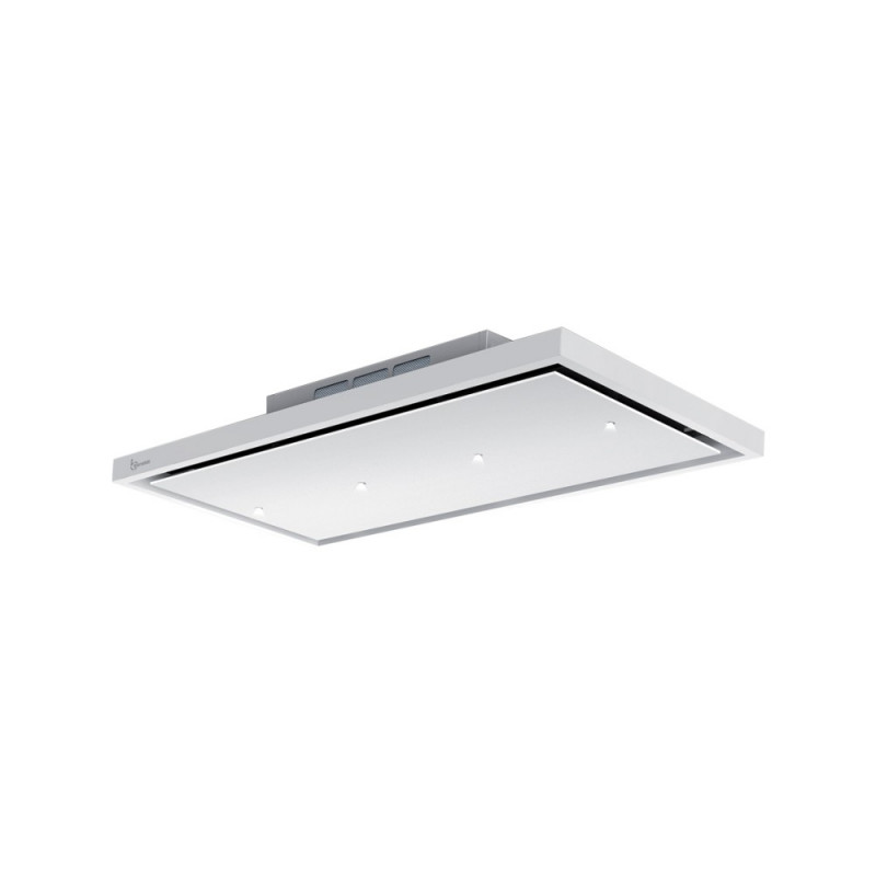 Baraldi GEA Free Cappa Cucina Da Soffitto 90 Cm Classe A 13001GEAFFR090WH130 M3/h - Bianca