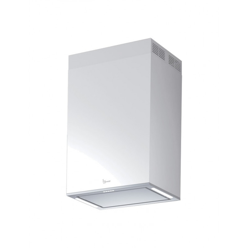Baraldi GINZA Cappa cucina a parete cm 60 - motore 800 m3/h - Bianco/inox