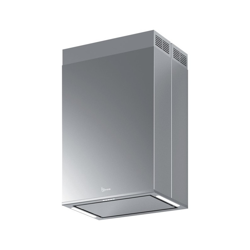 Baraldi GINZA ISOLA Cappa Cucina Ad Isola 60 Cm - Motore 800 M3/h - Inox