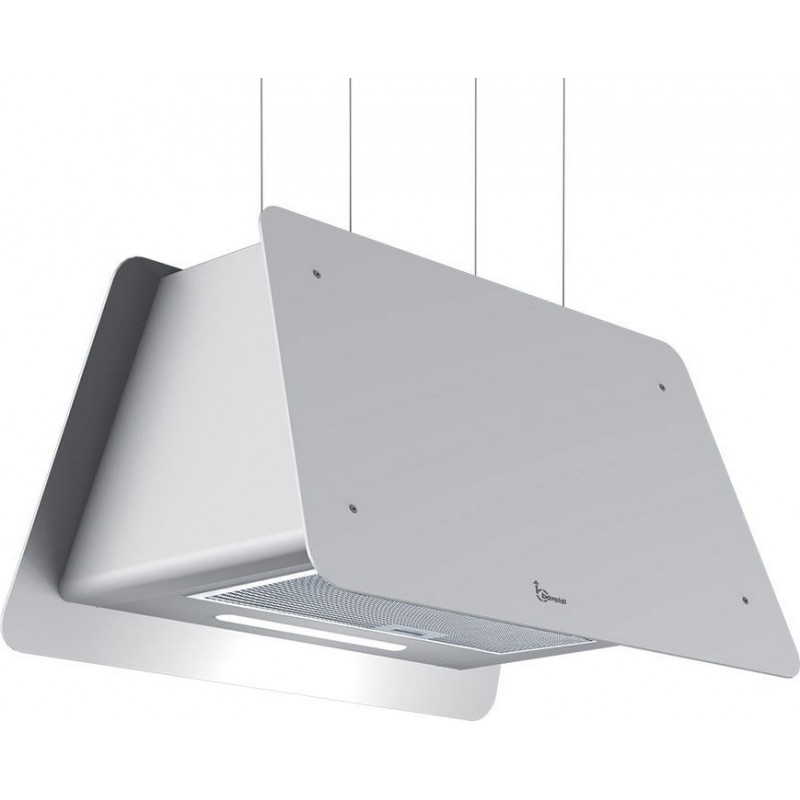 Baraldi LADY Appesa Cappa Cucina Ad Isola Classe A 800 M3/h - Bianco