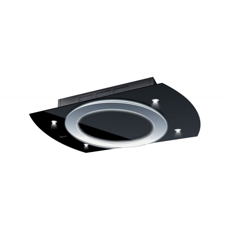 Baraldi Nima Free Cappa Cucina Da Soffitto 90 Cm Classe A 1300 M3/h - Nero