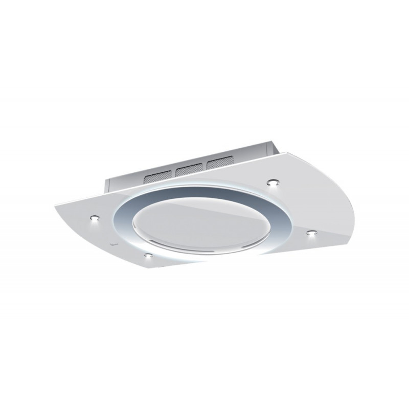 Baraldi Nima free Cappa cucina da soffitto 90 cm Classe A 1300 m3/h - Bianca