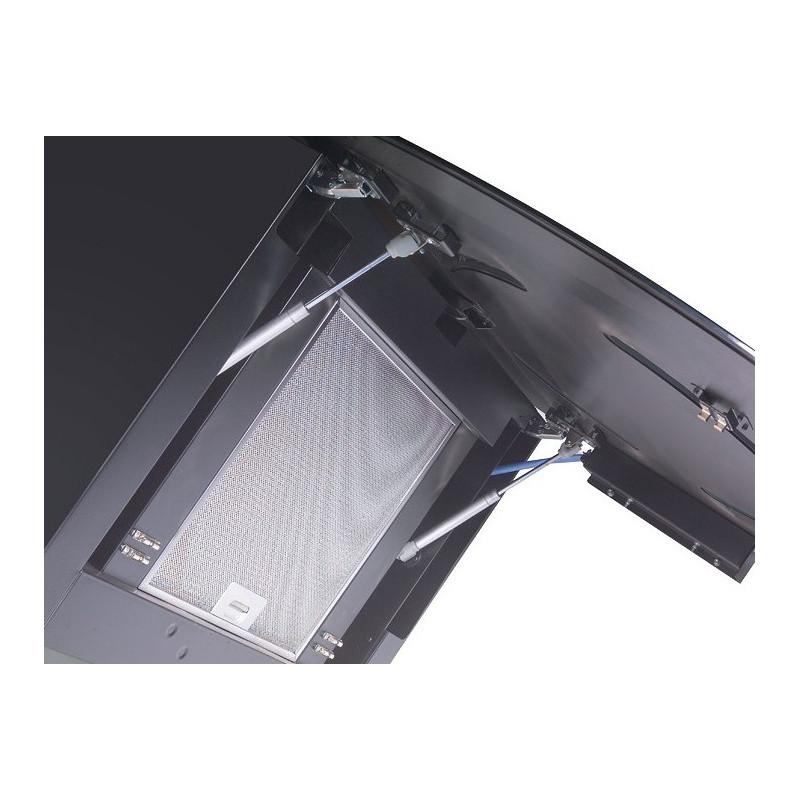 Baraldi ROXY Cappa Cucina A Parete 90 Cm 800 M3/h - Vetro Nero