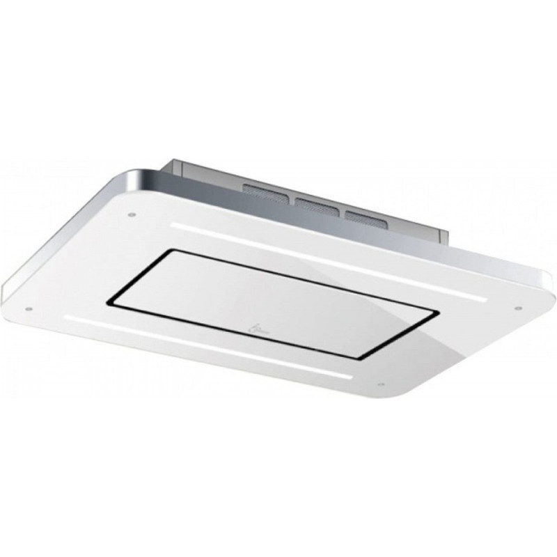 Baraldi Stivia Free Cappa Cucina Da Soffitto 90 Cm Classe A 1300 M3/h - Bianco