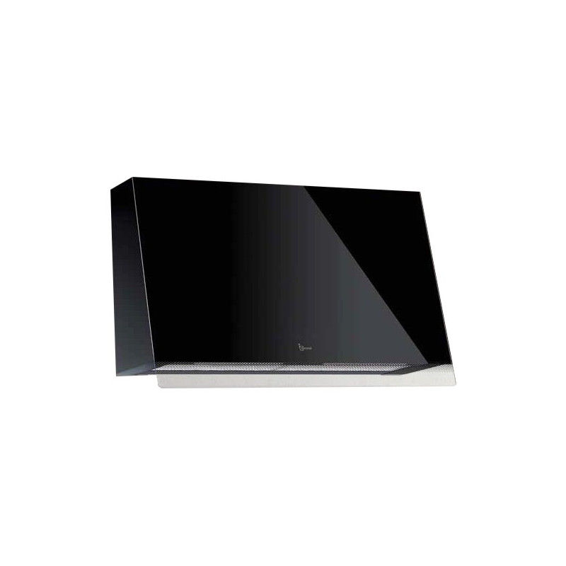 Baraldi WALL Cappa Cucina A Parete 90 Cm 800 M3/h - Vetro Nero
