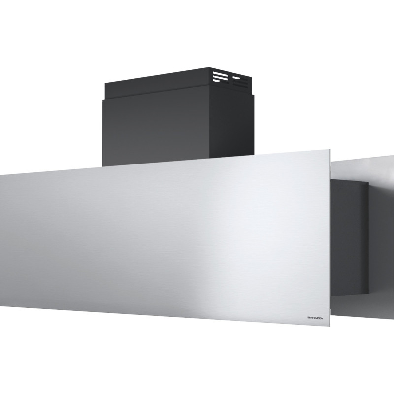 Barazza 1KSTI12 cappa aspirante Cappa aspirante a isola Nero Acciaio inox 800 m³/h A