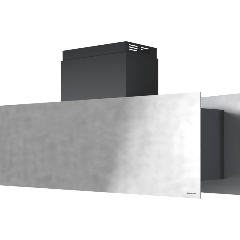 Barazza 1KUNI121 cappa aspirante Cappa aspirante a isola Nero Acciaio inox 800 m³/h A