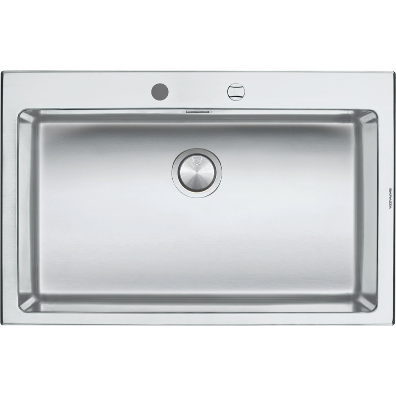 Barazza 1LBO81 Lavello Lavello Ad Incasso Rettangolare Acciaio Inox