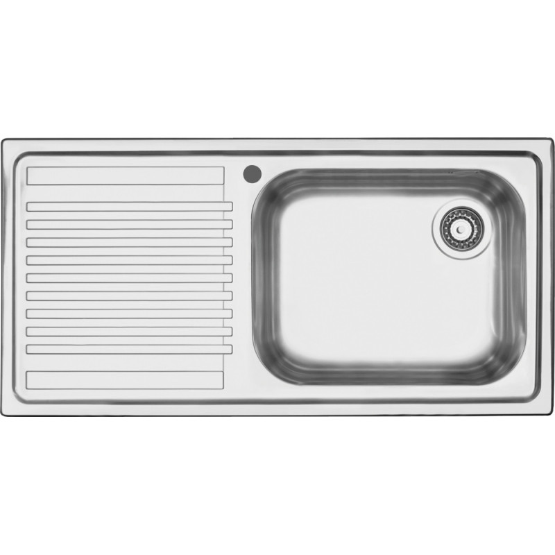 Barazza 1LFS10S lavello Lavello ad incasso Rettangolare Acciaio inox