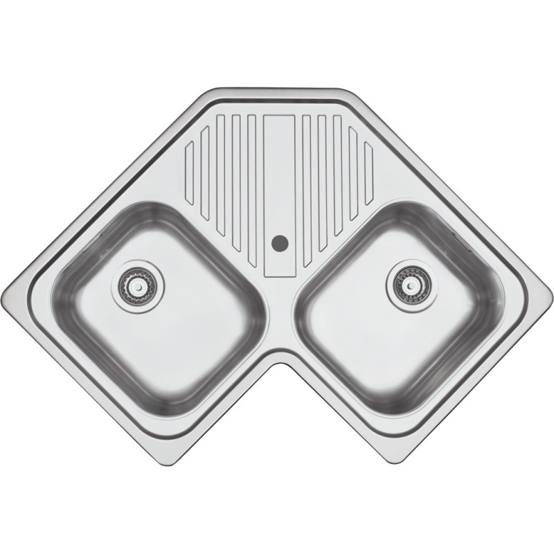 Barazza 1LFS82A Lavello Lavello Ad Incasso Angolo Acciaio Inox