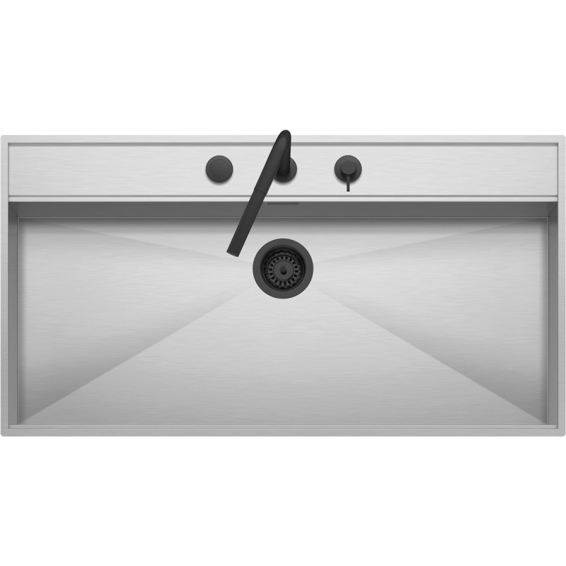 Barazza 1LFX101N Lavello Lavello Ad Incasso Rettangolare Acciaio Inox