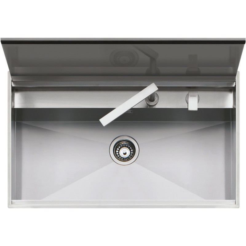 Barazza 1LLB90 Lavello Lavello Ad Incasso Rettangolare Acciaio Inox