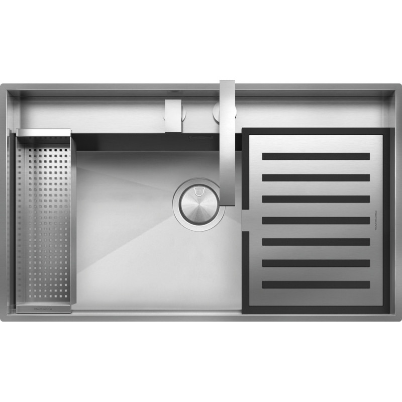 Barazza 1LLB91K Lavello Lavello Ad Incasso Rettangolare Acciaio Inox