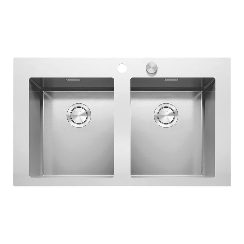 Barazza 1LMDR92 Lavello Lavello Ad Incasso Rettangolare Acciaio Inox