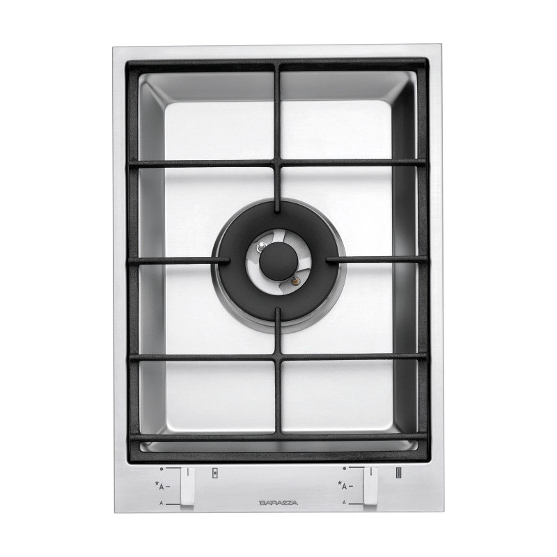 Barazza 1PBF1 piano cottura Acciaio inox Da incasso Gas 1 Fornello(i)