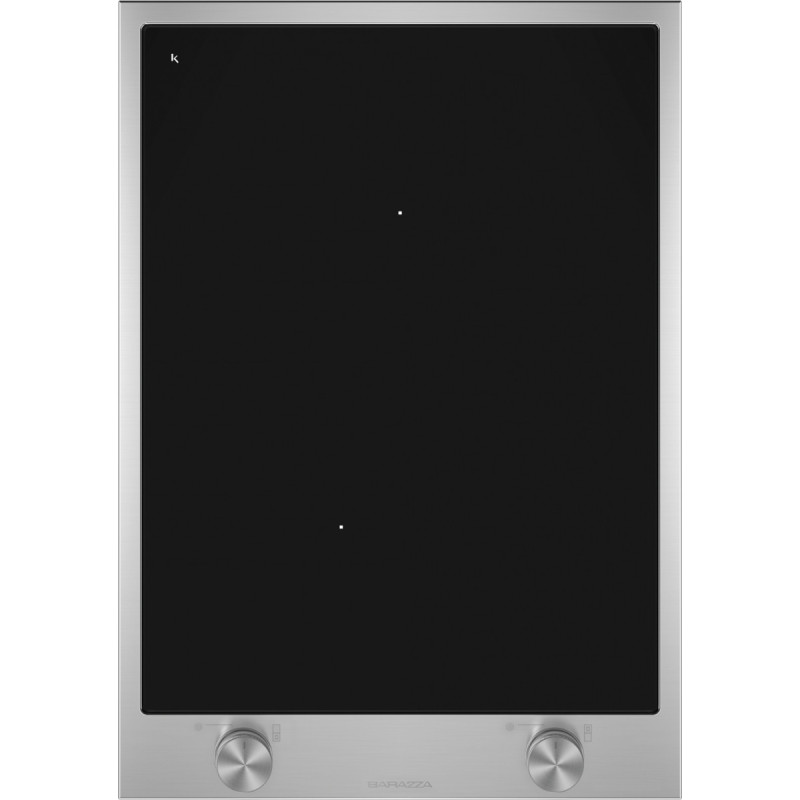 Barazza 1PBF3ID piano cottura Nero Acciaio inox Da incasso 36 cm Piano cottura a induzione 2 Fornello(i)