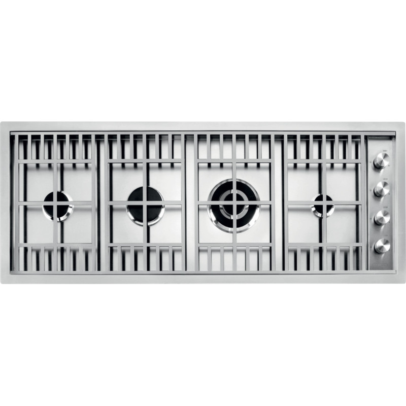 Barazza 1PLB3TI Piano Cottura Acciaio Inox Da Incasso Gas 4 Fornello(i)