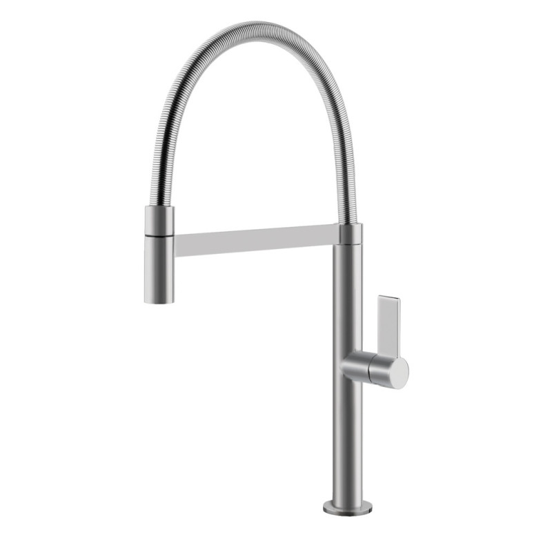 Barazza 1RUBMFX Rubinetto Acciaio Inox