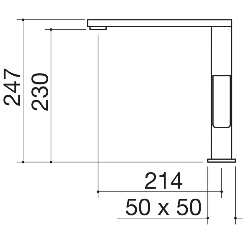 Barazza 1RUBMLBI Rubinetto Acciaio Inox