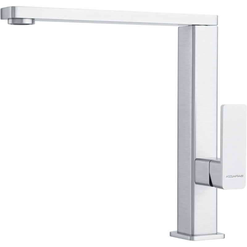Barazza 1RUBMLBI Rubinetto Acciaio Inox