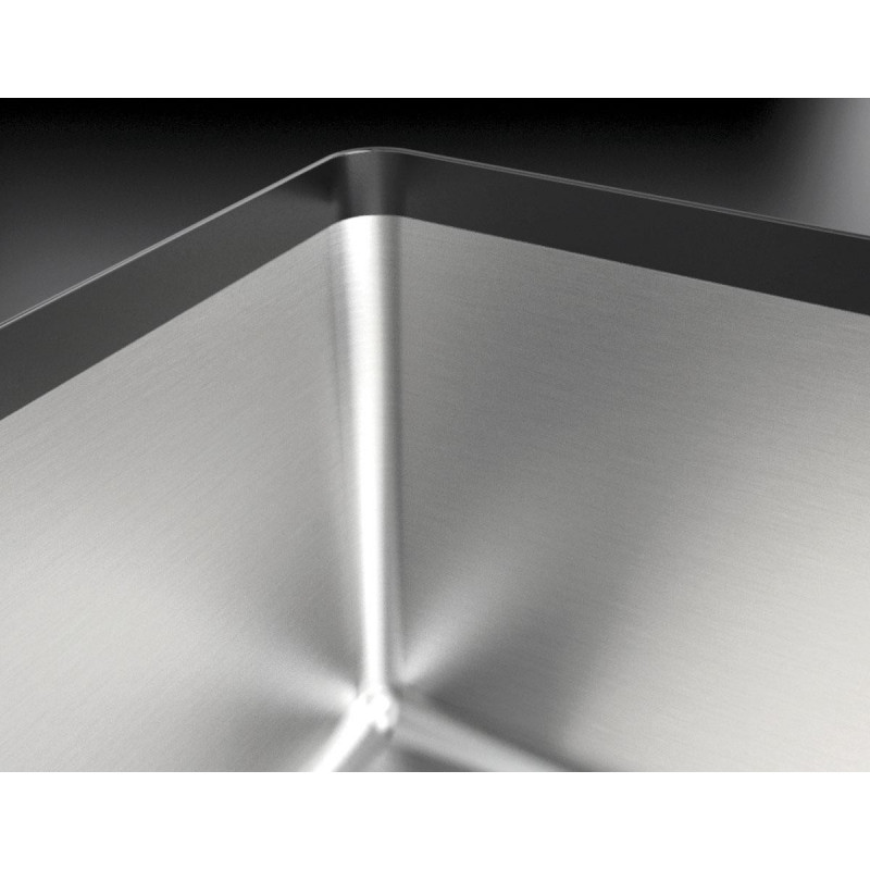 Barazza 1X7040S Lavello Lavello Sottopiano Rettangolare Acciaio Inox