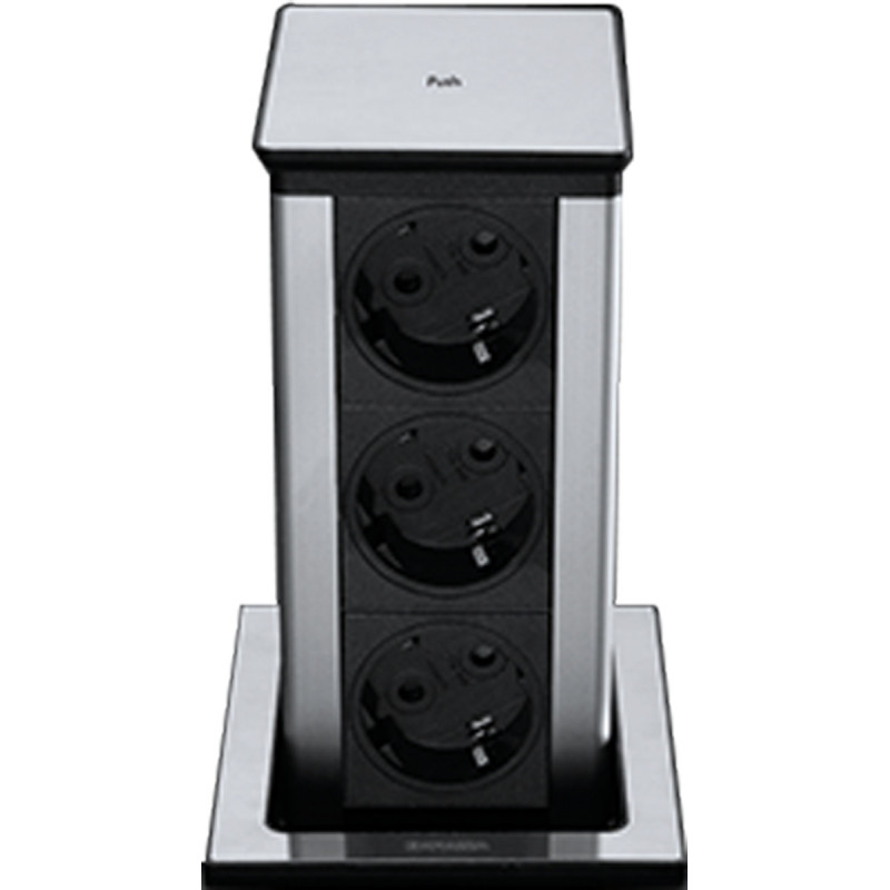 Barazza Torretta Portaprese Estraibile Quadrata