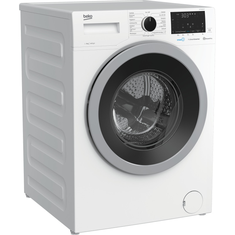 Beko Lavatrice A Vapore WTY91436SI-IT 9 Kg 1400 Giri/min