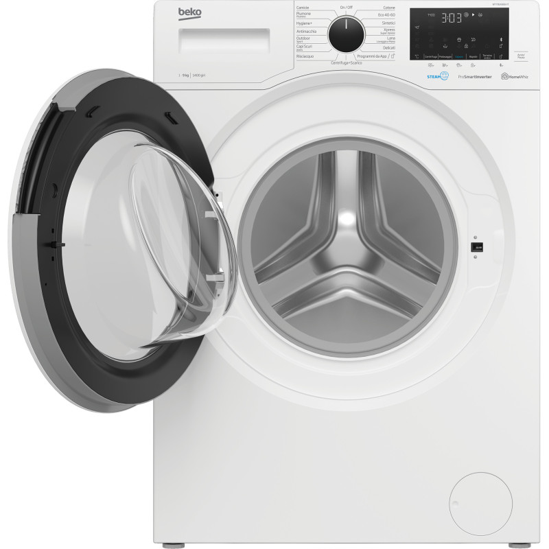 Beko Lavatrice A Vapore WTY91436SI-IT 9 Kg 1400 Giri/min