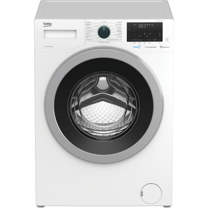 Beko Lavatrice a Vapore WTY91436SI-IT 9 kg 1400 giri/min