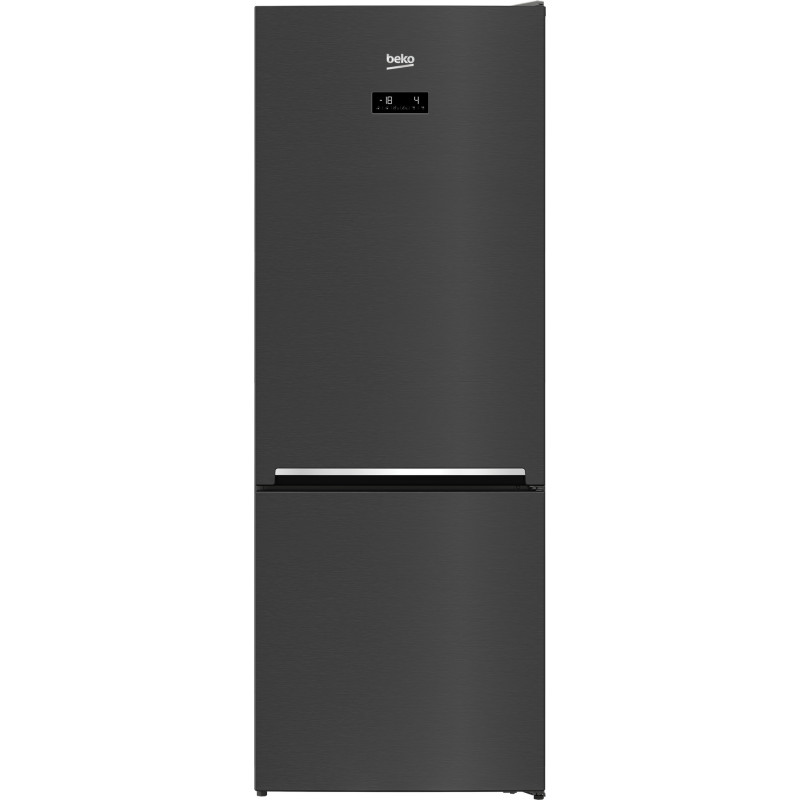 Beko RCNE560E40ZXBRN frigorifero con congelatore Libera installazione 514 L E Acciaio inox