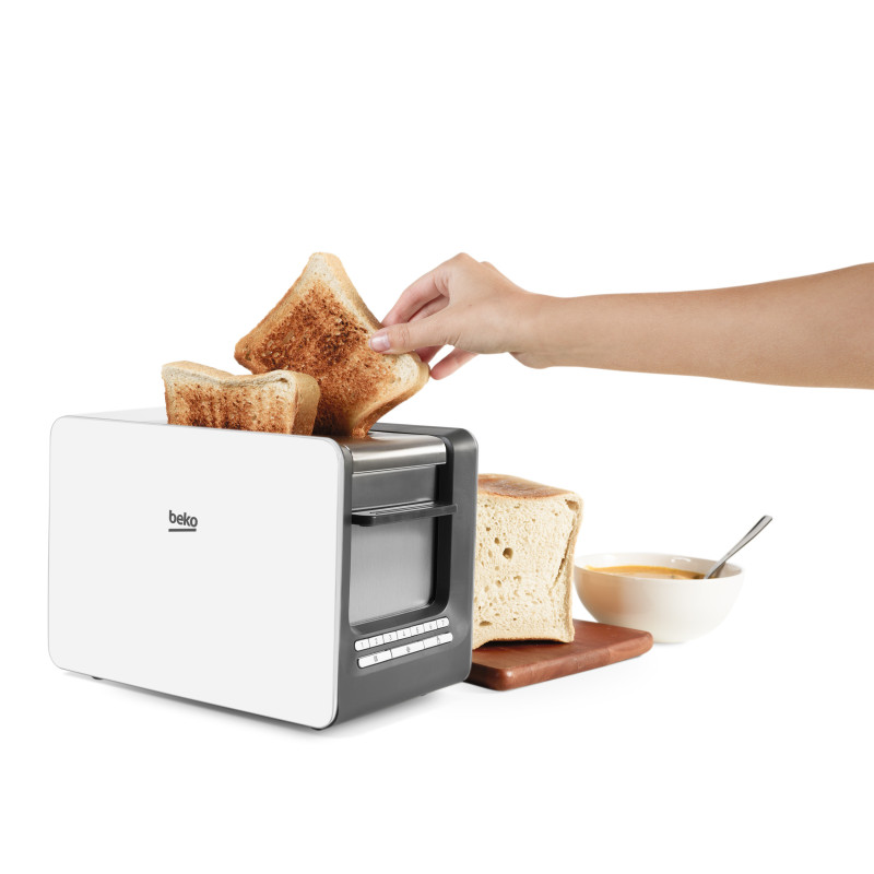 Beko TAM6202W Tostapane 7 2 Fetta/e 870 W Bianco