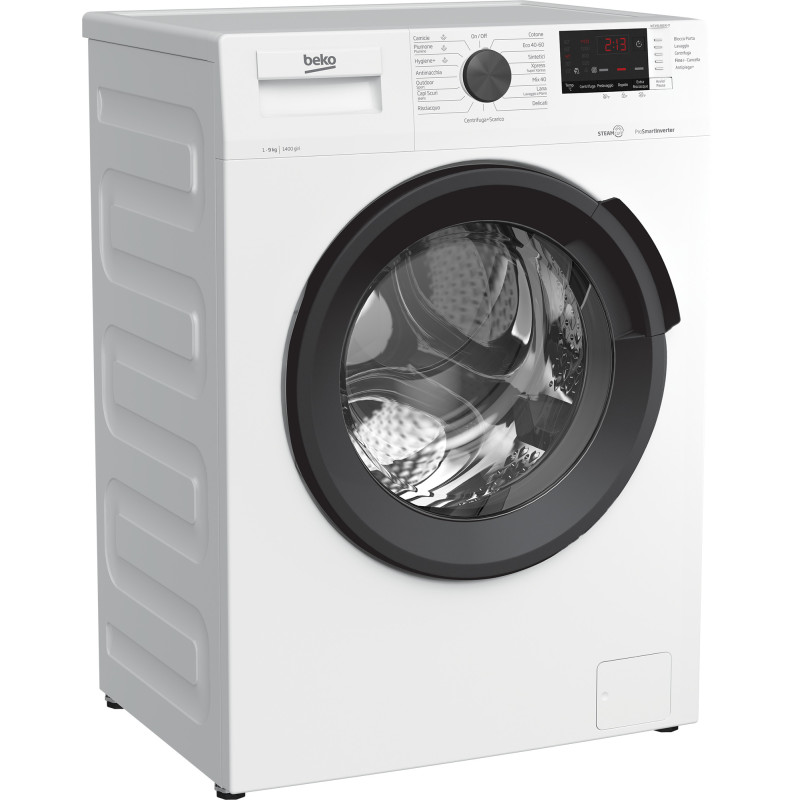 Beko WTX91482AI-IT Lavatrice Caricamento Frontale 9 Kg 1400 Giri/min Bianco