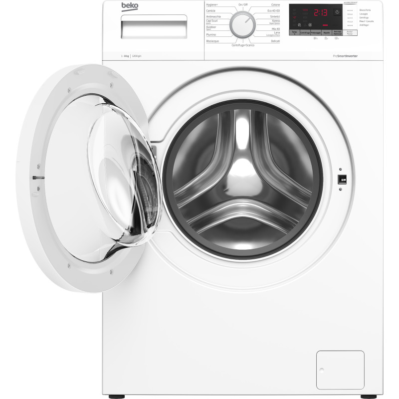 Beko WUXR81282WI/IT lavatrice Caricamento frontale 8 kg 1200 Giri/min Bianco