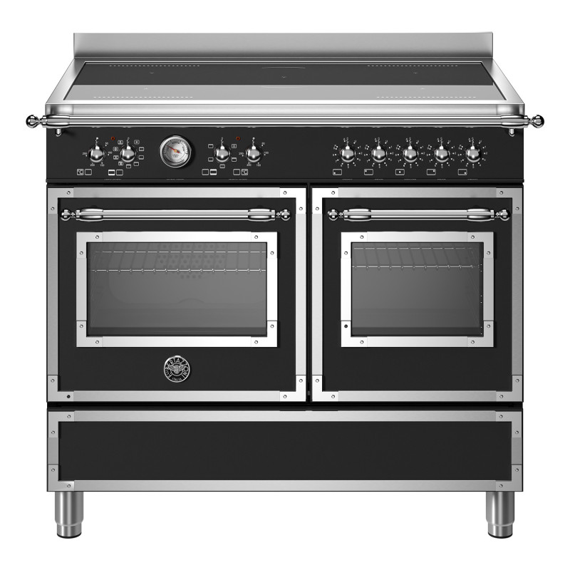Bertazzoni HER105I2ENET cucina Elettrico Piano cottura a induzione Nero Acciaio inox A