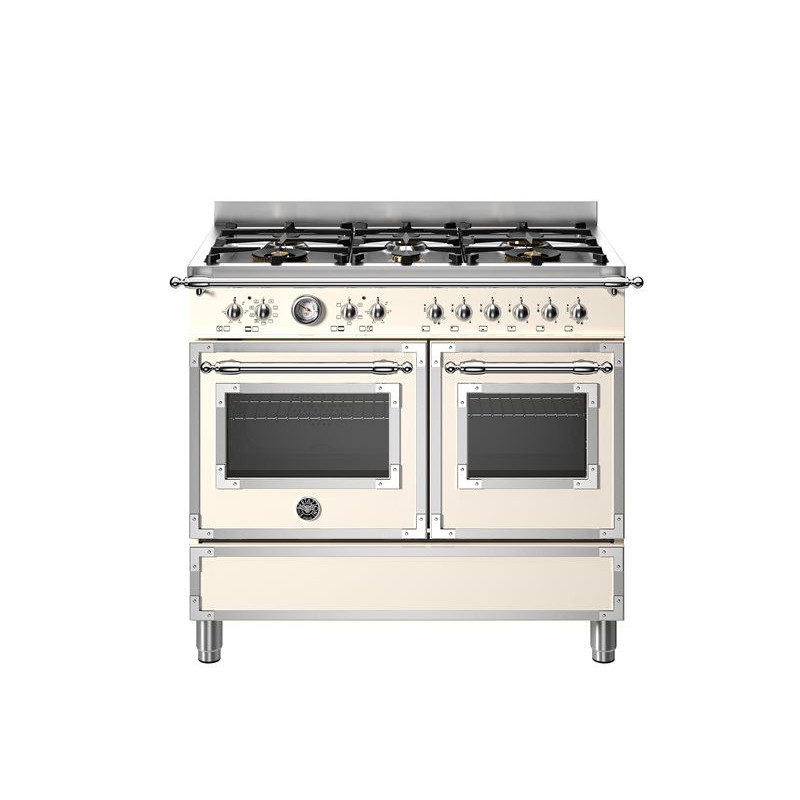 Bertazzoni HER106L2ENET Cucina Elettrico Gas Nero Acciaio Inox A