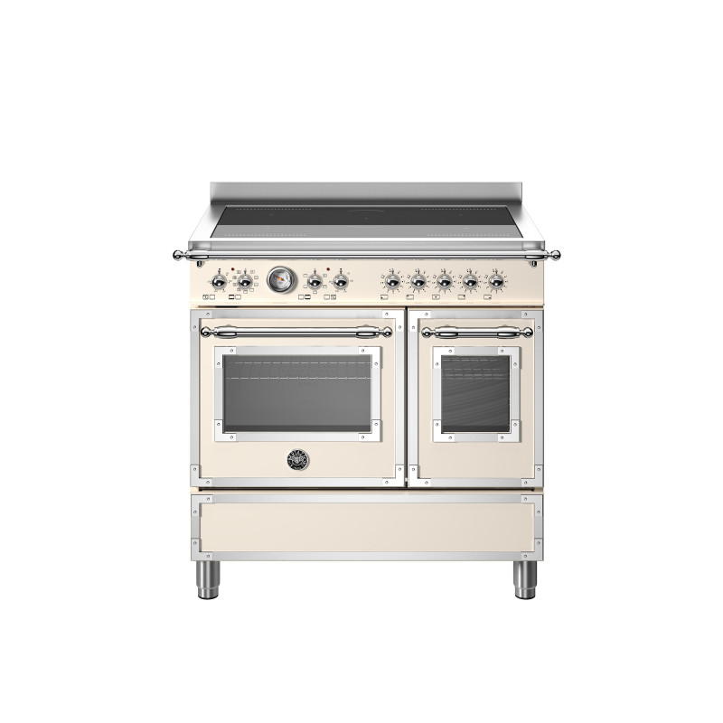 Bertazzoni HER95I2EAVT Cucina Elettrico Piano Cottura A Induzione Beige Acciaio Inox A