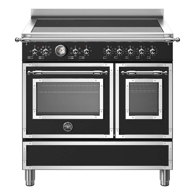 Bertazzoni HER95I2EAVT Cucina Elettrico Piano cottura a induzione Nero Acciaio inox A