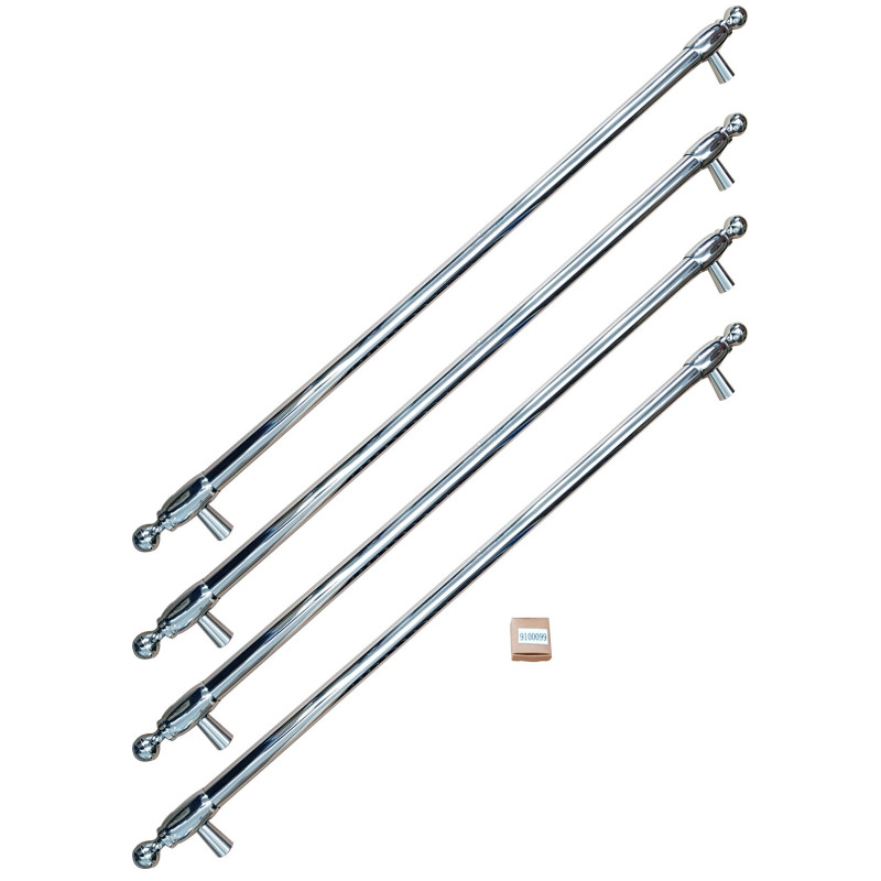 Bertazzoni HK36HERFDX parte e accessorio per frigoriferi/congelatori Maniglia Acciaio inox