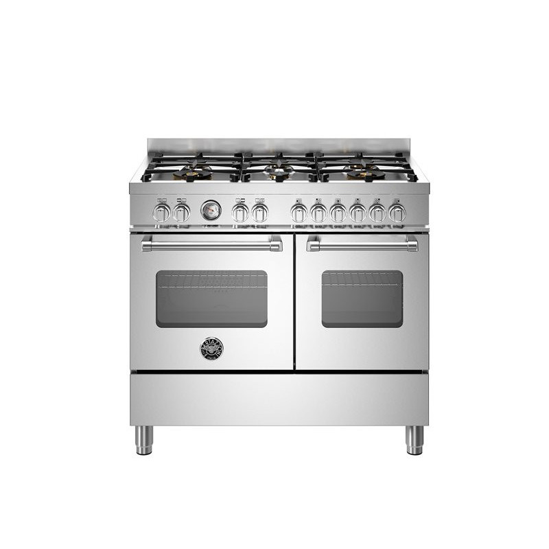 Bertazzoni MAS106L2EXT Cucina Elettrico Gas Acciaio Inox A