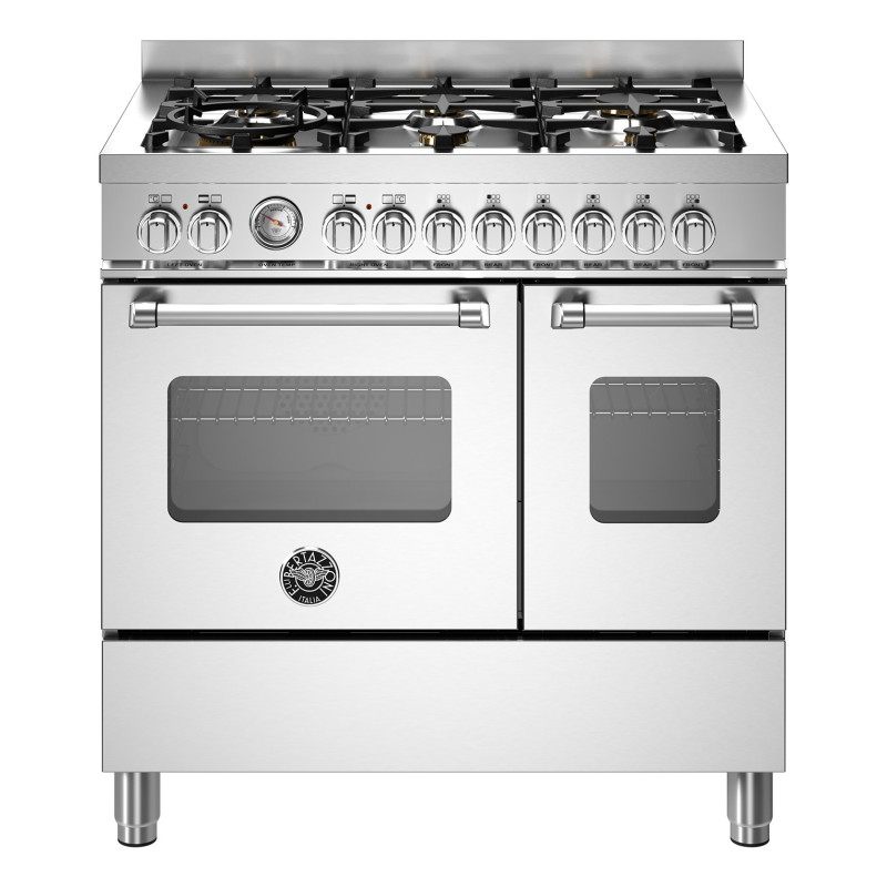 Bertazzoni MAS96L2EXT Cucina Elettrico Gas Acciaio Inox A