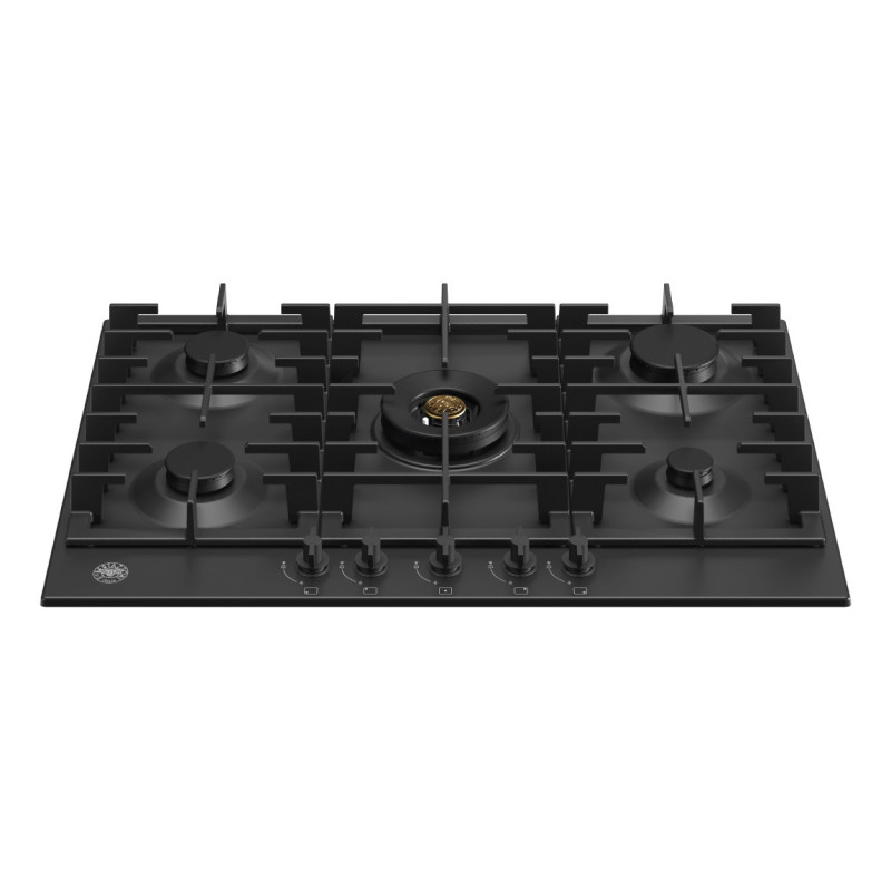 Bertazzoni Modern Nero Da Incasso 75 Cm Gas 5 Fornello(i)