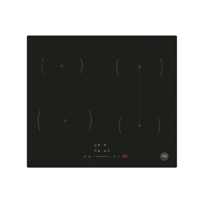 Bertazzoni P604I1B26NV Piano Cottura Nero Superficie Piana 59 Cm Piano Cottura A Induzione 4 Fornello(i)