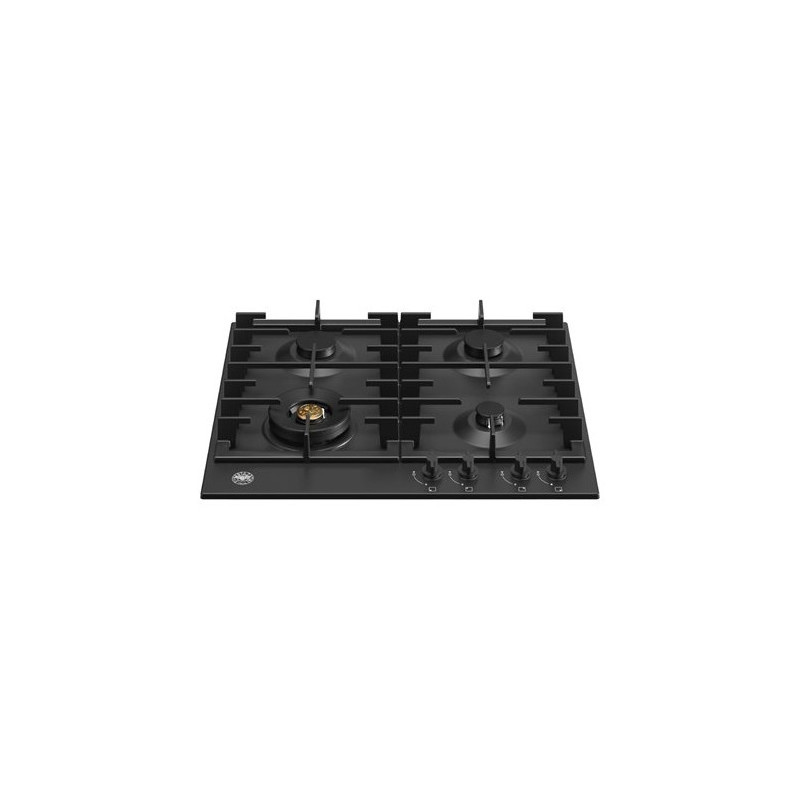 Bertazzoni P604LMODNE Piano Cottura Nero Da Incasso 60 Cm Gas 4 Fornello(i)