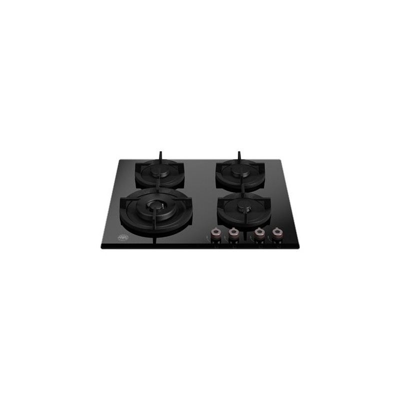 Bertazzoni P604LPROGNE Piano Cottura Nero Da Incasso 60 Cm Gas 4 Fornello(i)