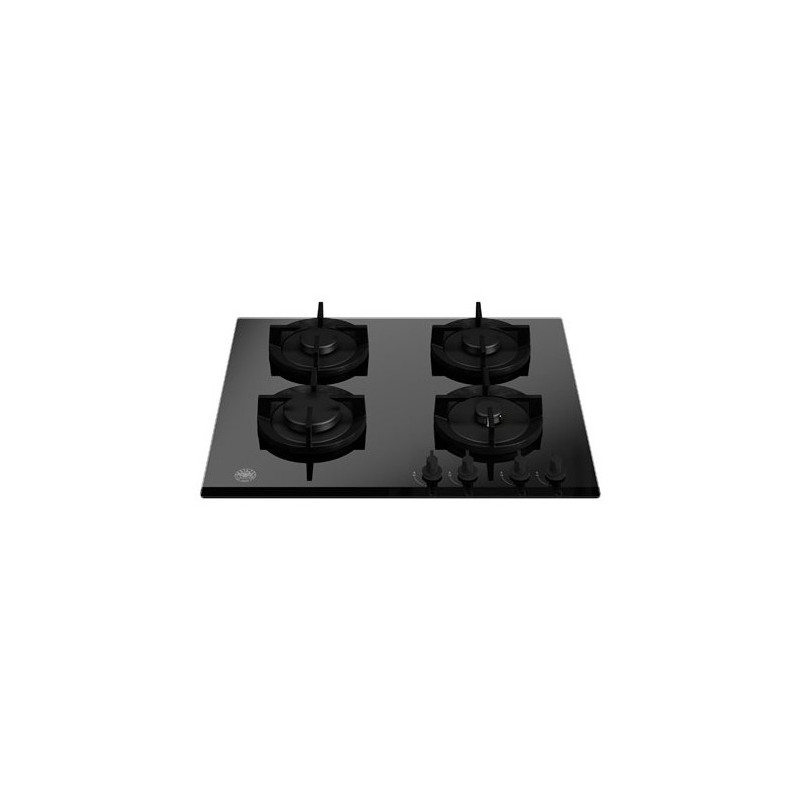Bertazzoni P604MODGNE piano cottura Nero 60 cm Gas 4 Fornello(i)