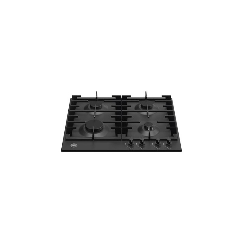 Bertazzoni P604MODNE Piano Cottura Nero 60 Cm Gas 4 Fornello(i)