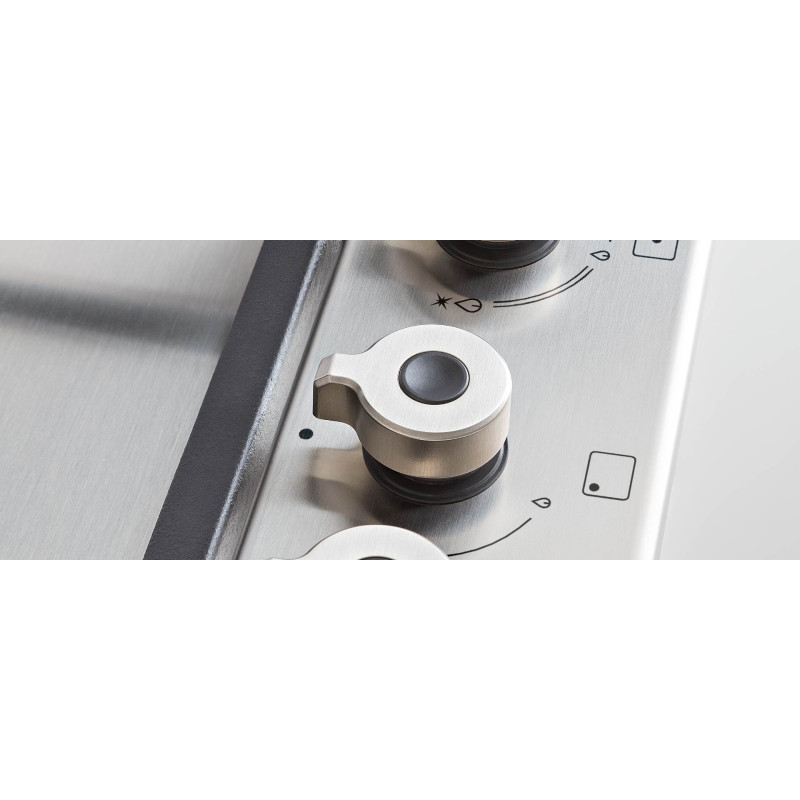 Bertazzoni P604PROX Piano Cottura Argento 60 Cm Gas 4 Fornello(i)