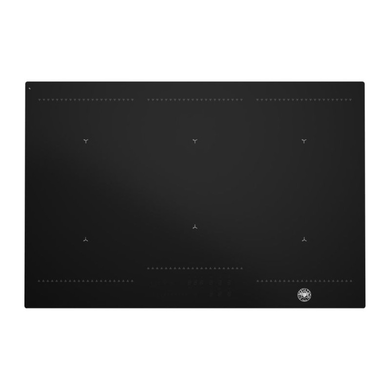 Bertazzoni P786IM3B2NE piano cottura Nero Superficie piana 78 cm Piano cottura a induzione 6 Fornello(i)
